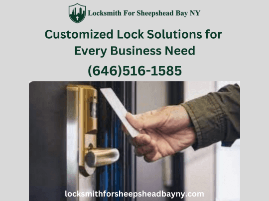 Commercial Locksmith Services For Businesses